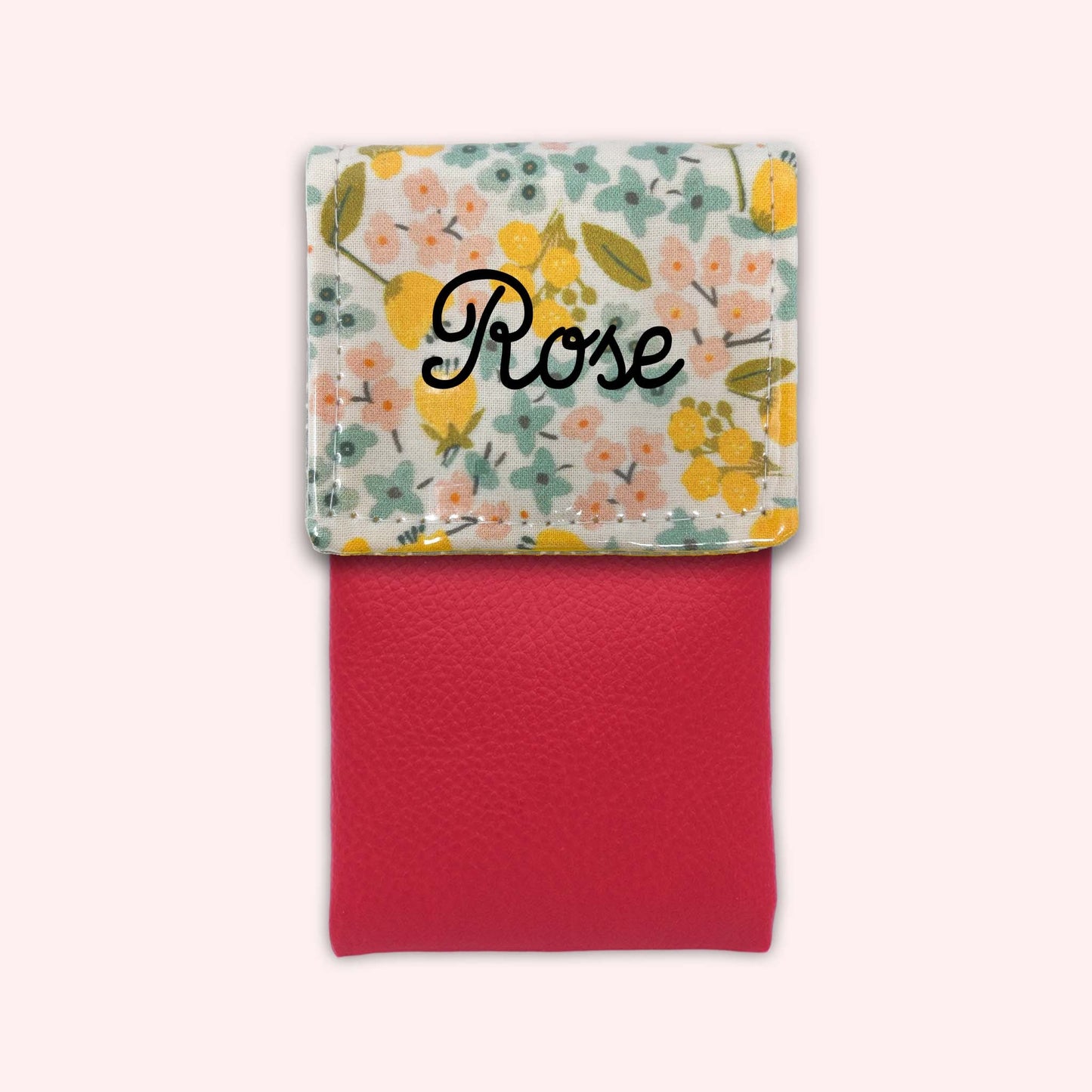 Spring Flower Magnetic Pouch