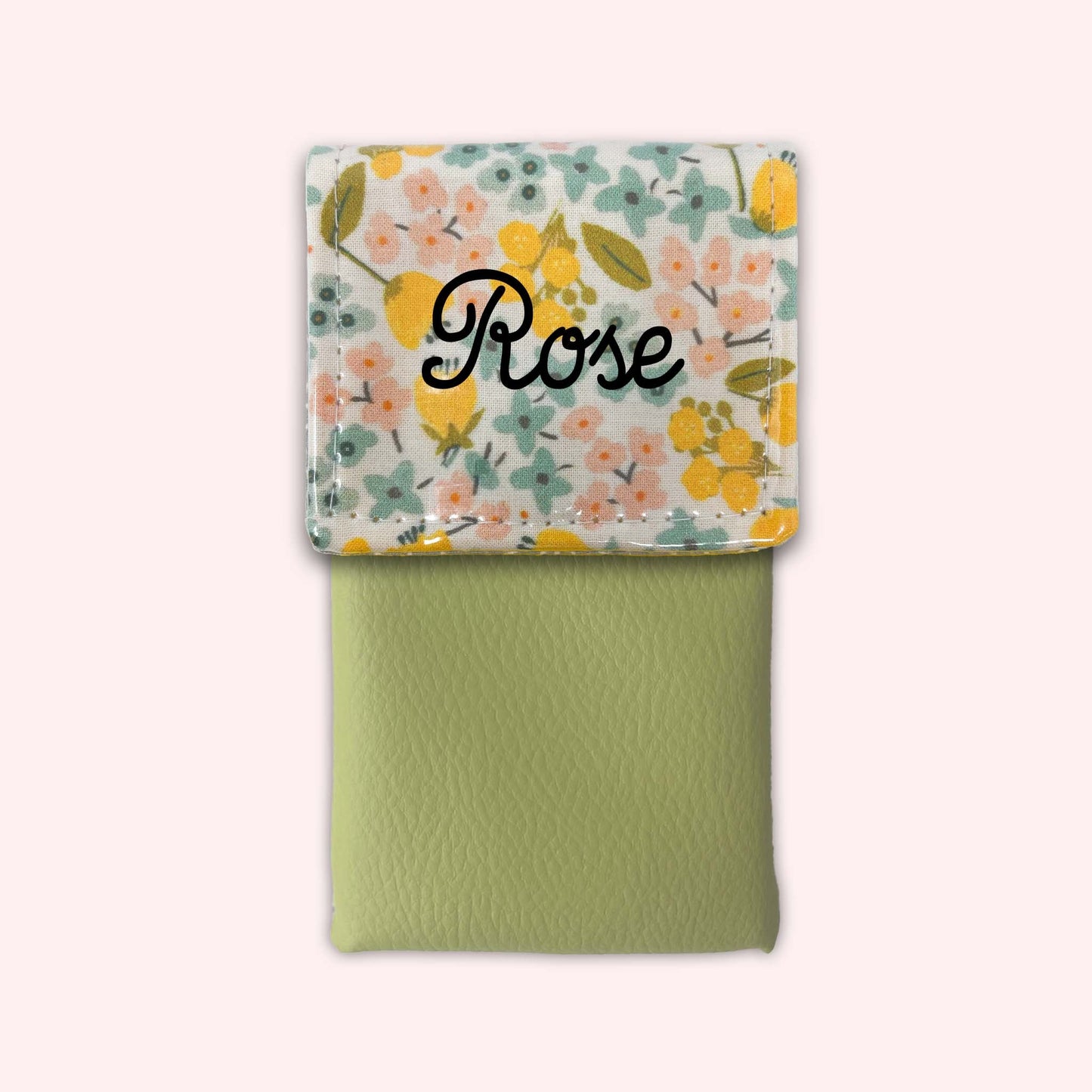 Spring Flower Magnetic Pouch