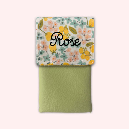 Spring Flower Magnetic Pouch