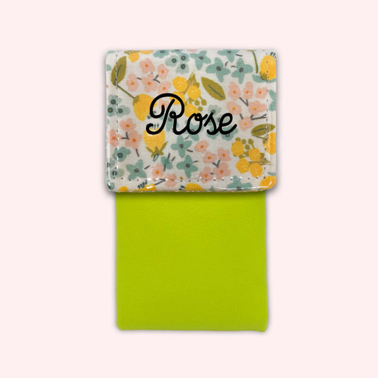 Spring Flower Magnetic Pouch