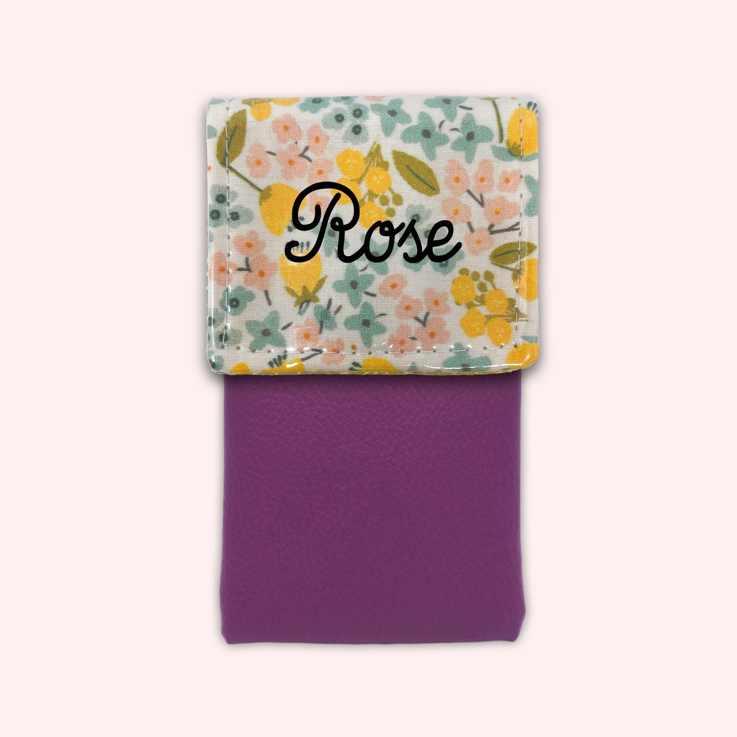 Spring Flower Magnetic Pouch