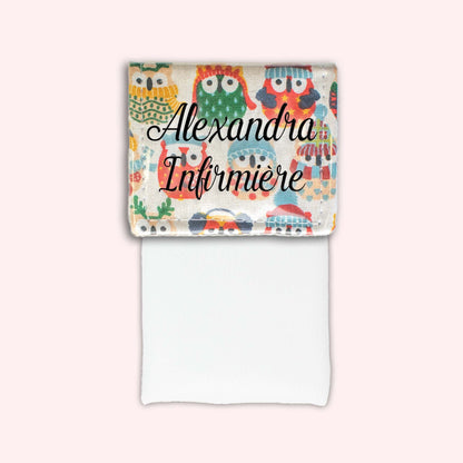 Winter Sand Owls Magnetic Pouch