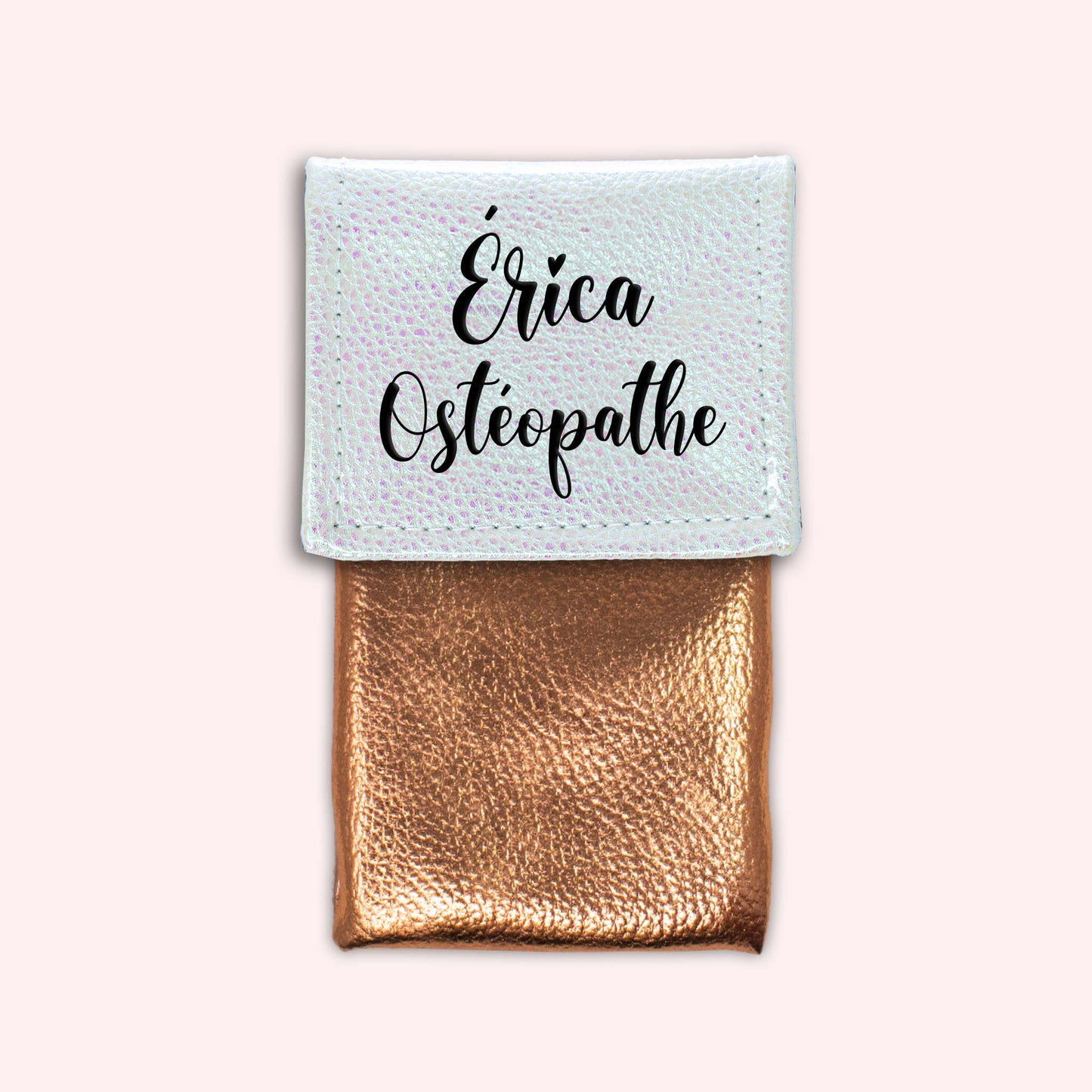 Pochette aimantée Holo Blanc