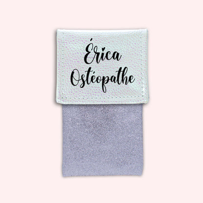 Pochette aimantée Holo Blanc