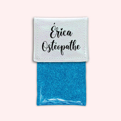 Pochette aimantée Holo Blanc