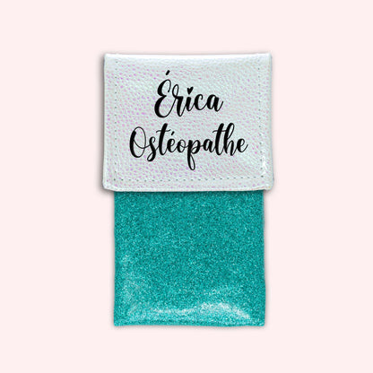 Pochette aimantée Holo Blanc