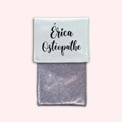 Pochette aimantée Holo Blanc