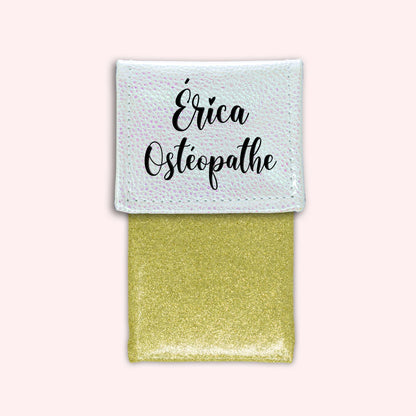 Pochette aimantée Holo Blanc