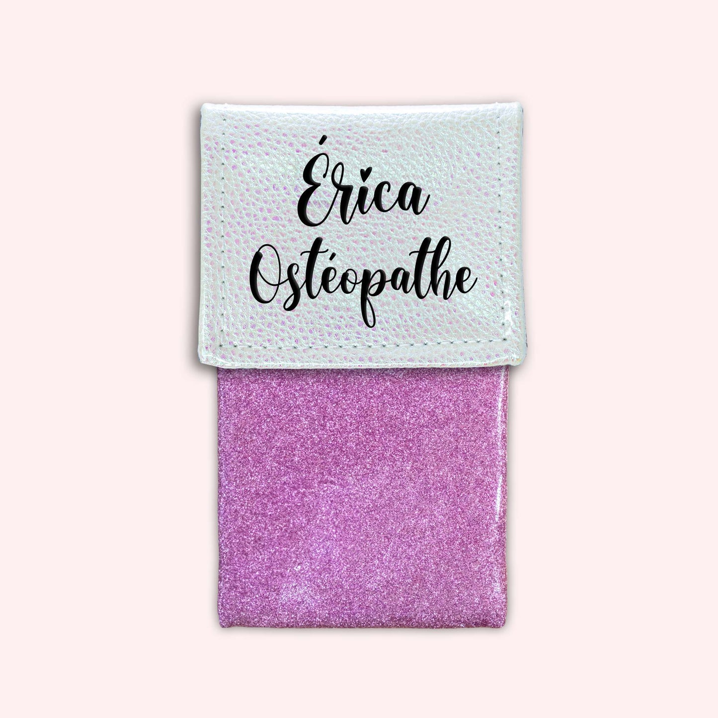 Pochette aimantée Holo Blanc