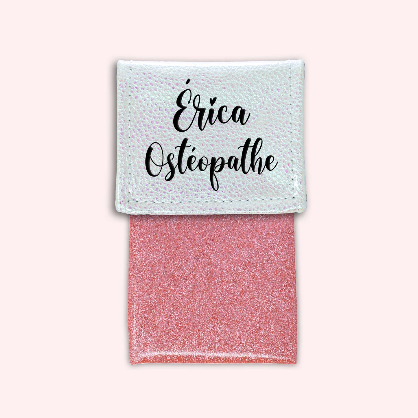 Pochette aimantée Holo Blanc