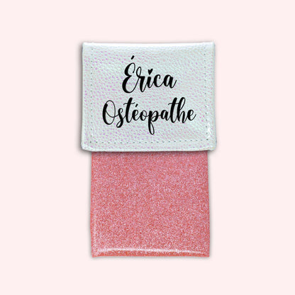Pochette aimantée Holo Blanc