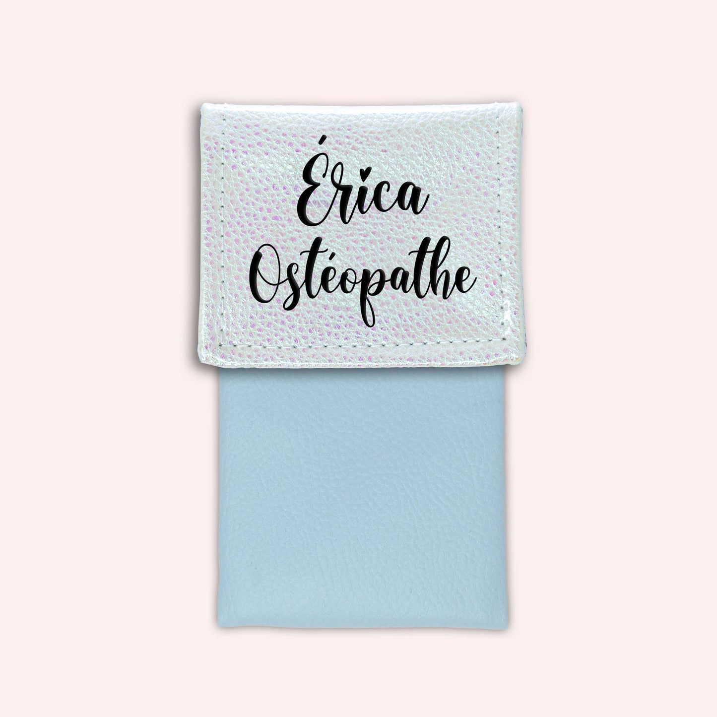 Pochette aimantée Holo Blanc
