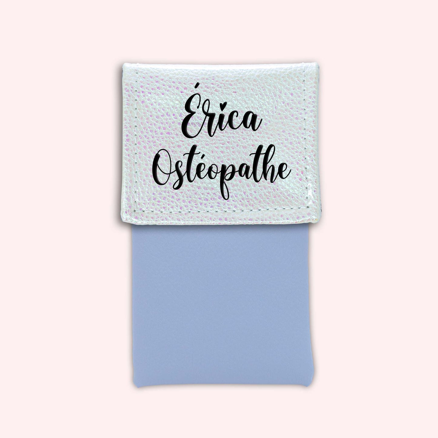 Pochette aimantée Holo Blanc