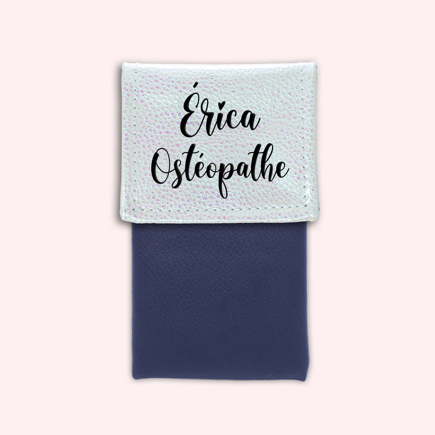 Pochette aimantée Holo Blanc