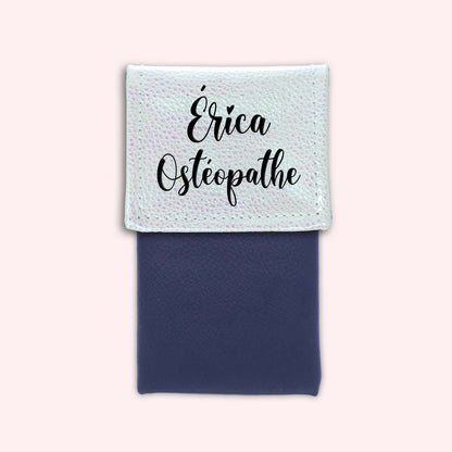 Pochette aimantée Holo Blanc