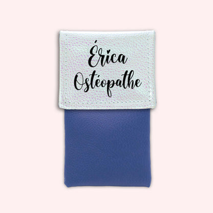 Pochette aimantée Holo Blanc