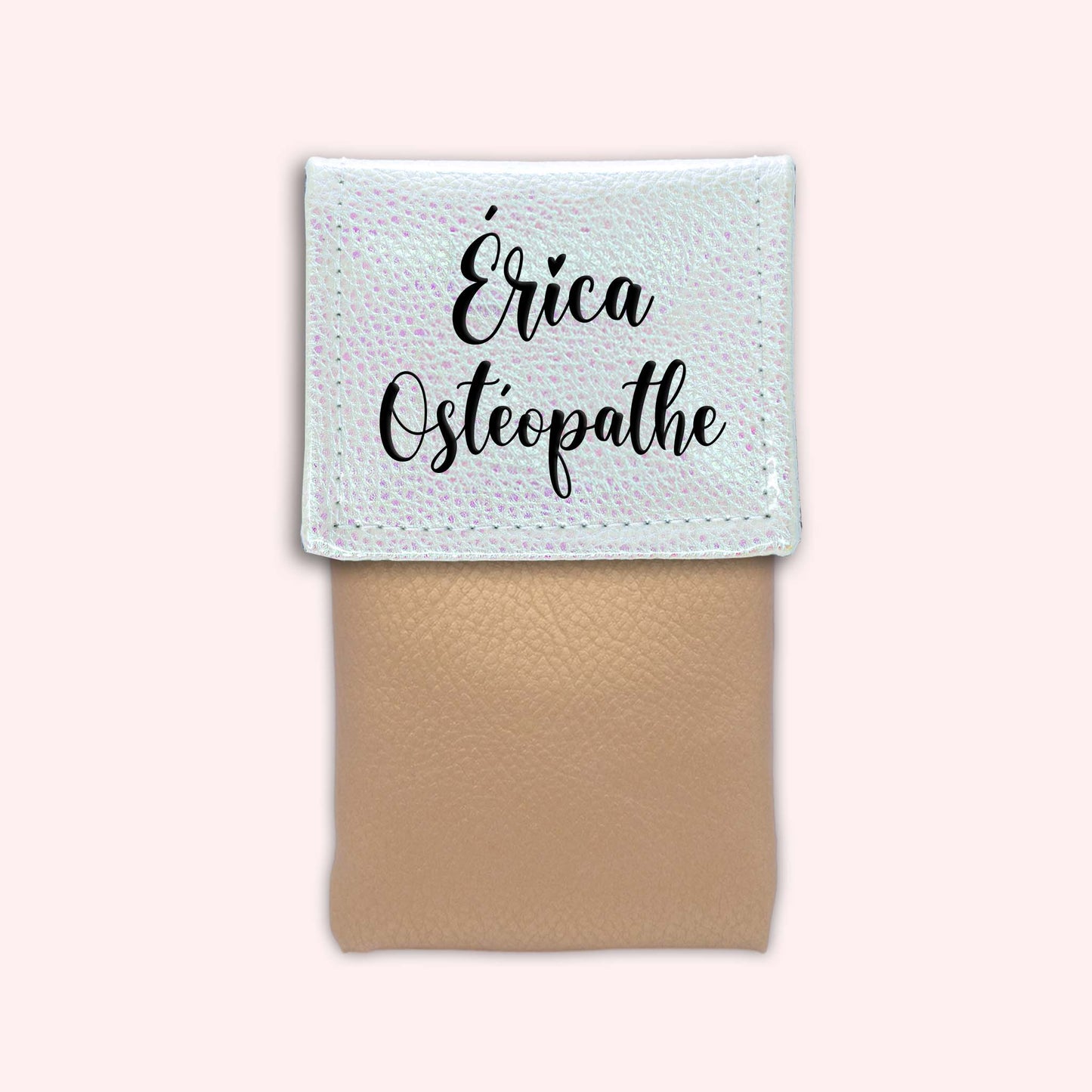 Pochette aimantée Holo Blanc