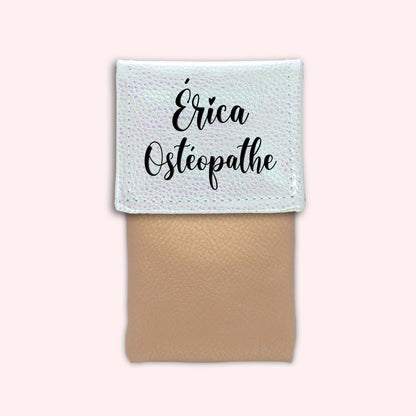 Pochette aimantée Holo Blanc