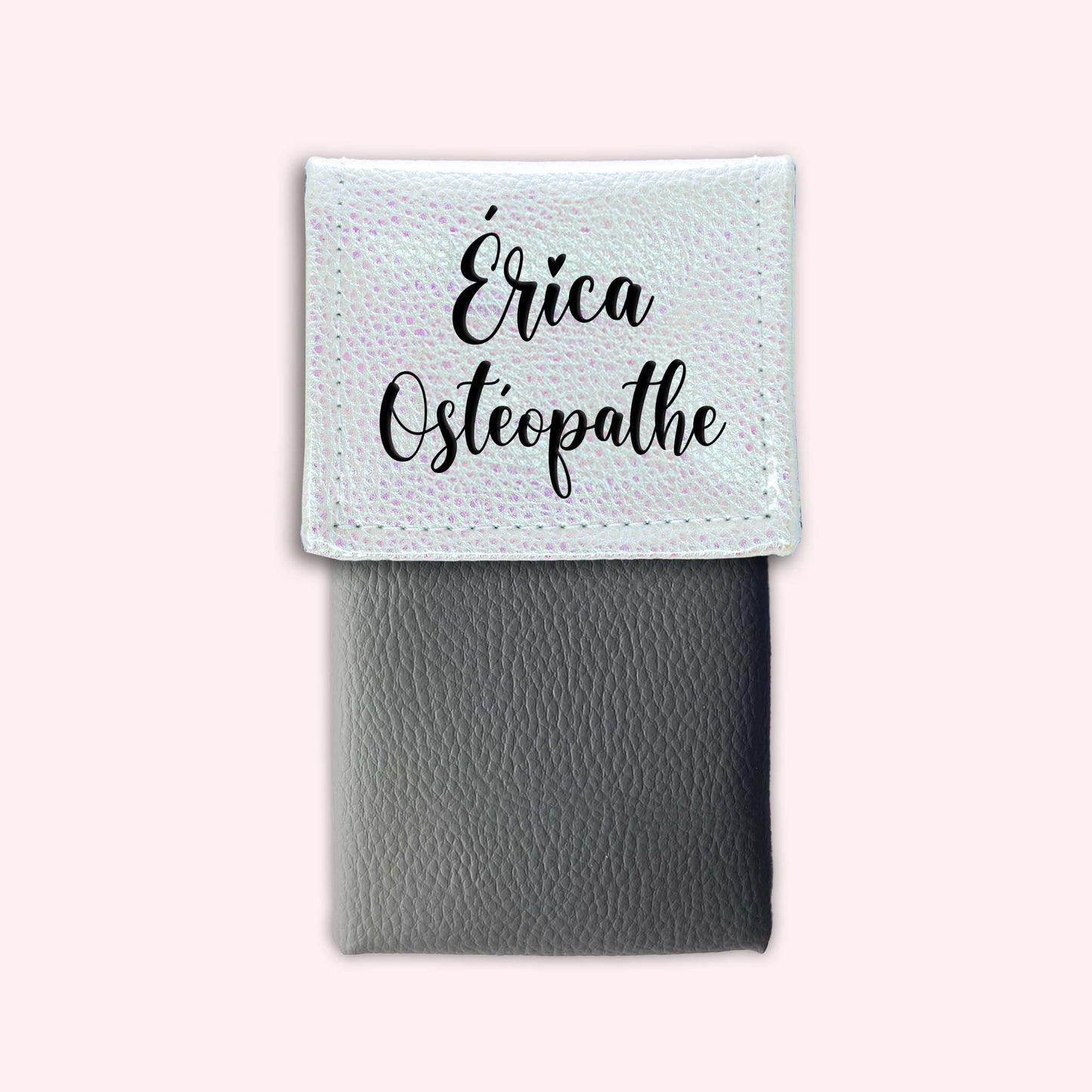 Pochette aimantée Holo Blanc