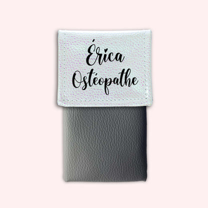 Pochette aimantée Holo Blanc