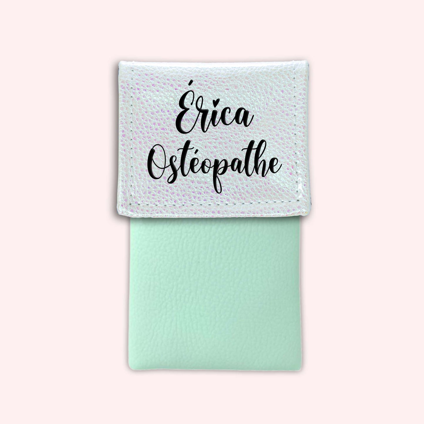 Pochette aimantée Holo Blanc