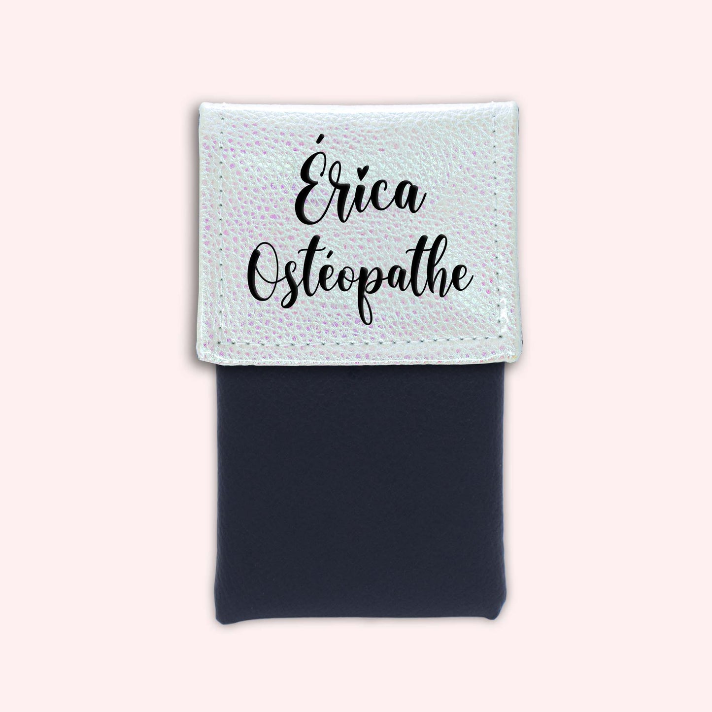 Pochette aimantée Holo Blanc