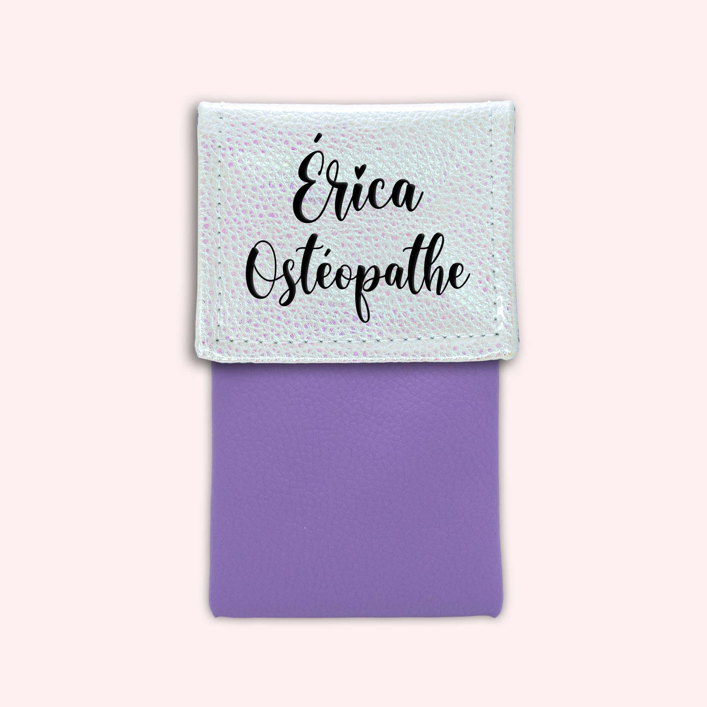 Pochette aimantée Holo Blanc