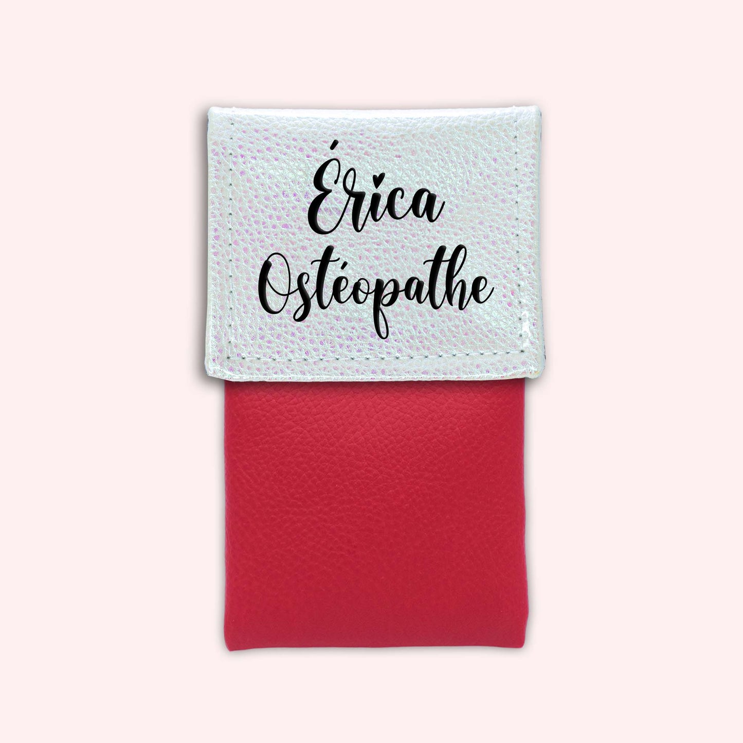 Pochette aimantée Holo Blanc