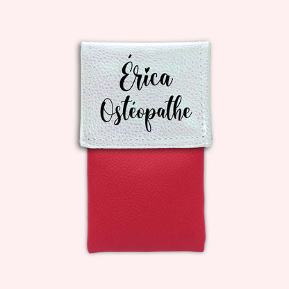 Pochette aimantée Holo Blanc