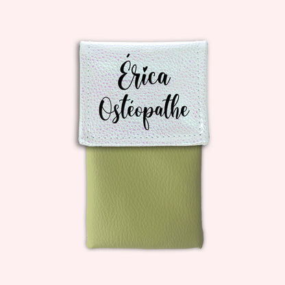 Pochette aimantée Holo Blanc