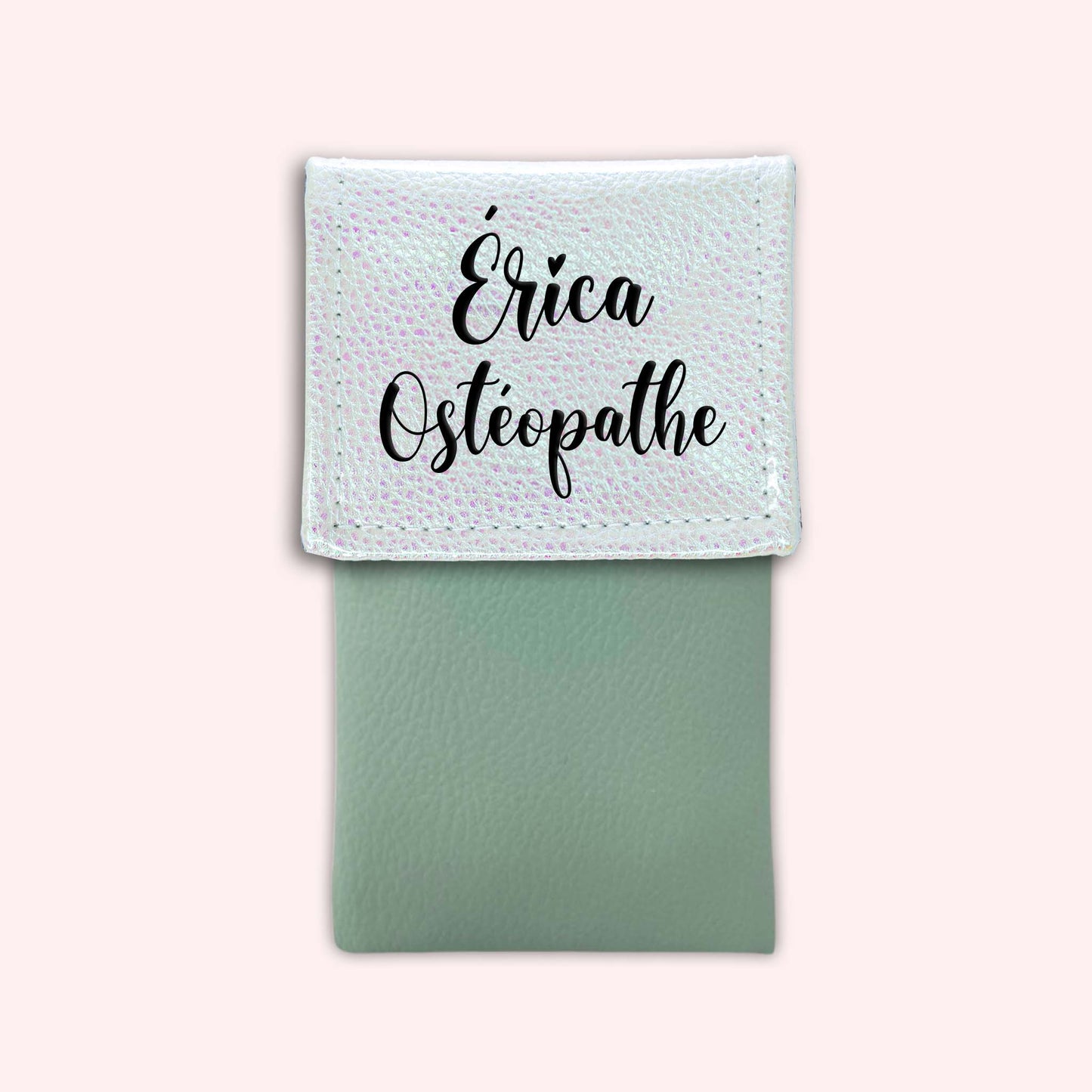 Pochette aimantée Holo Blanc