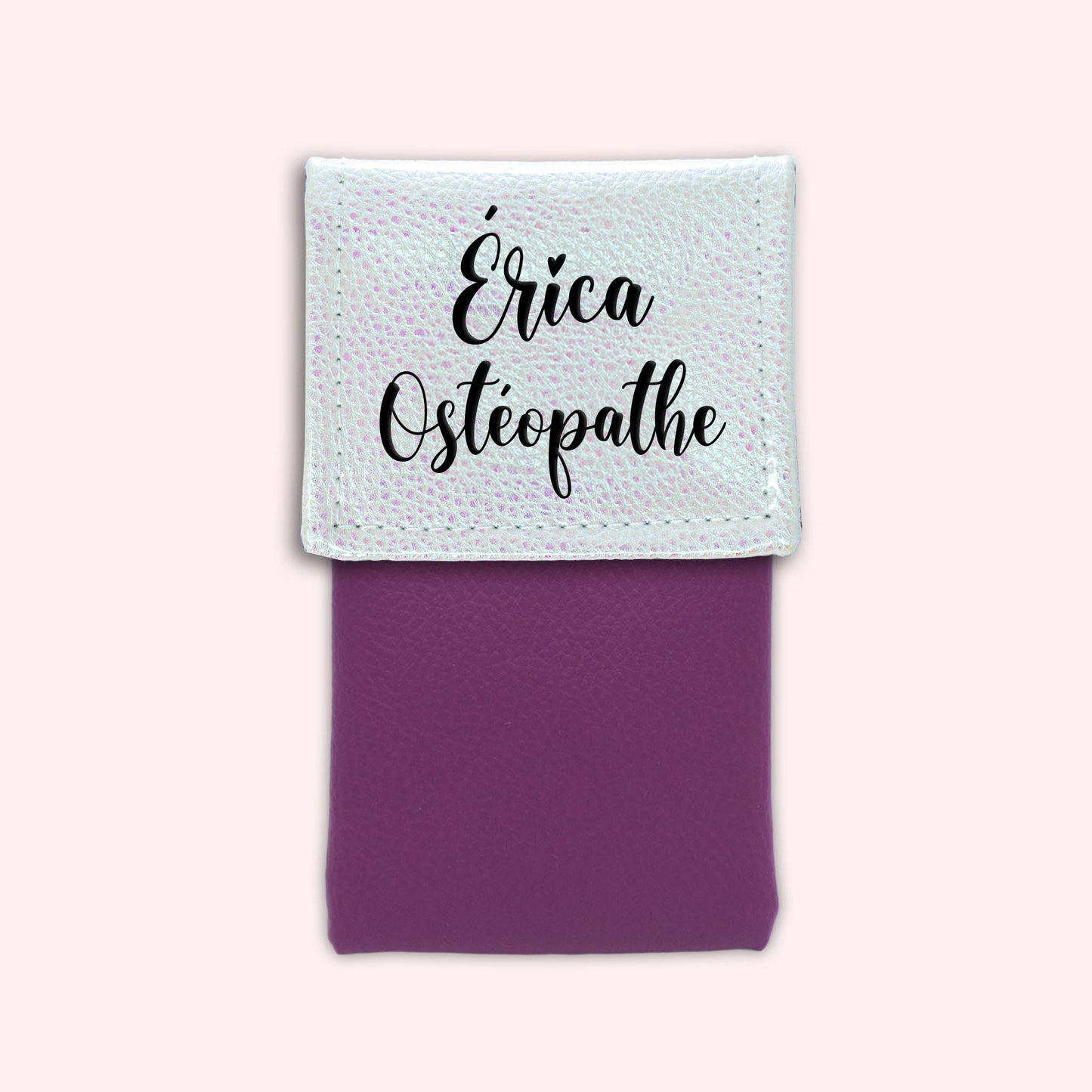 Pochette aimantée Holo Blanc