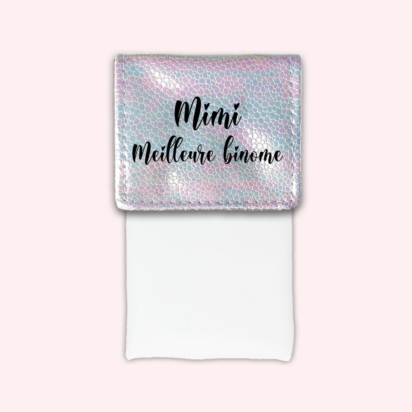 Holo White Magnetic Pouch