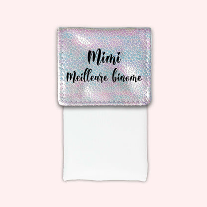 Holo White Magnetic Pouch
