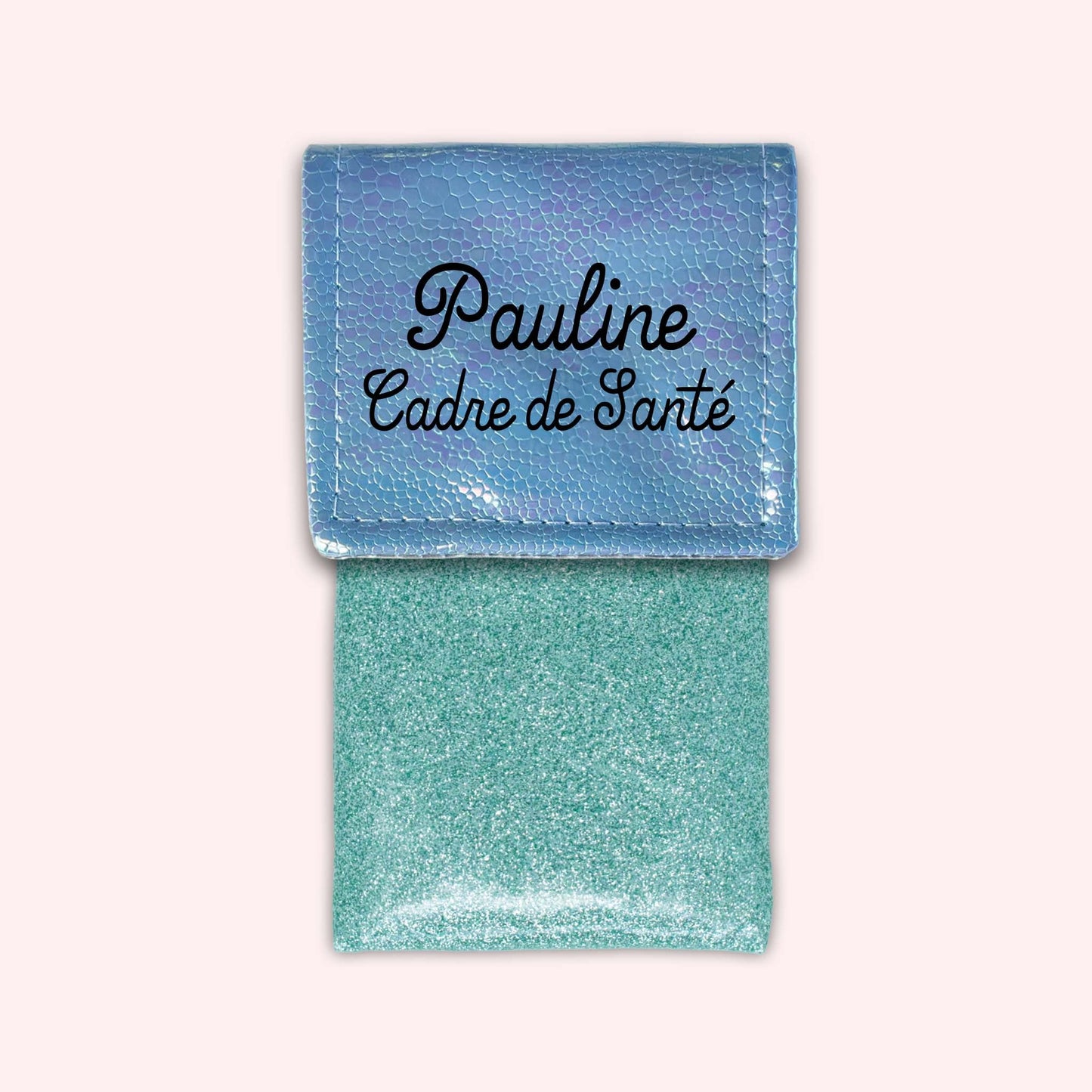 Pochette aimantée Holo Bleu