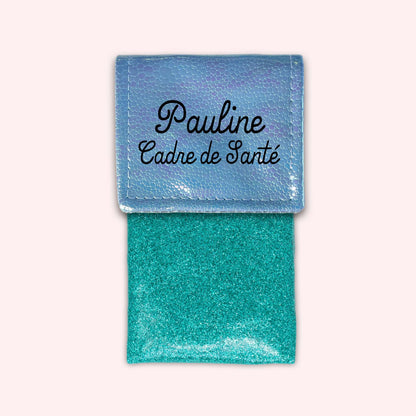 Pochette aimantée Holo Bleu