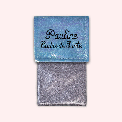Pochette aimantée Holo Bleu