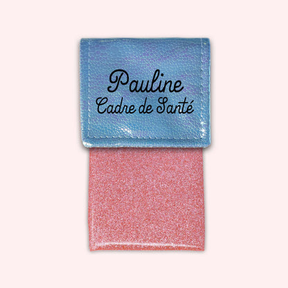 Pochette aimantée Holo Bleu