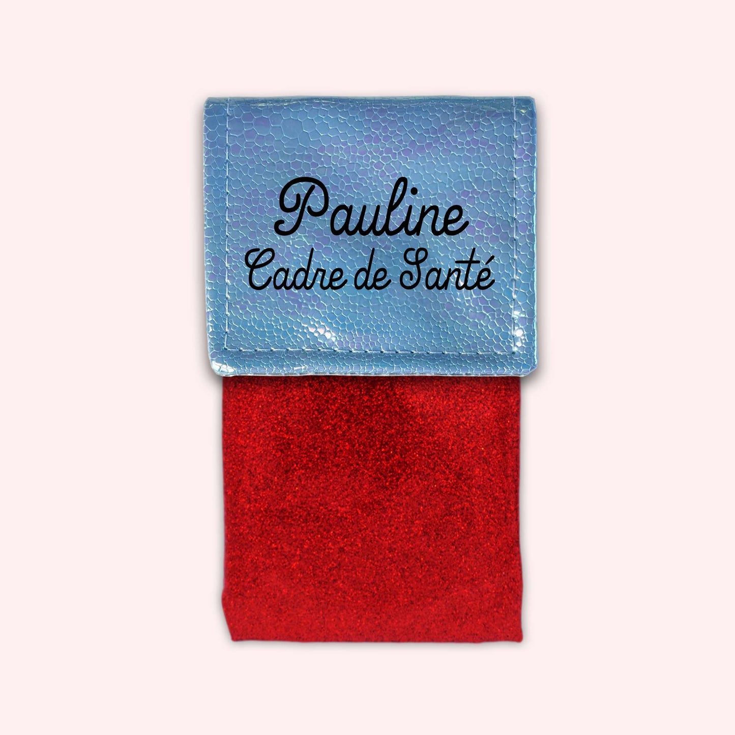 Pochette aimantée Holo Bleu