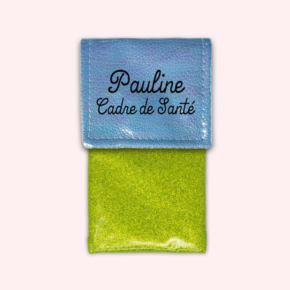 Pochette aimantée Holo Bleu