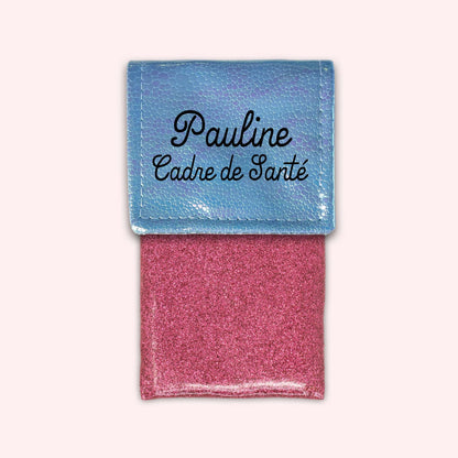 Pochette aimantée Holo Bleu