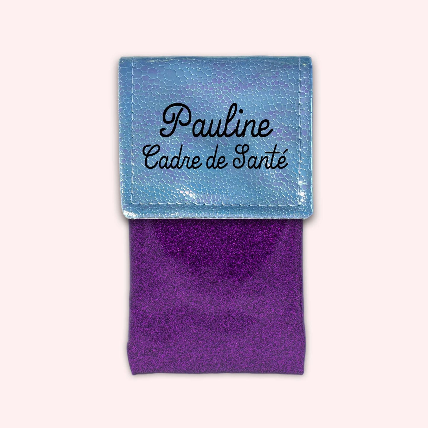 Pochette aimantée Holo Bleu