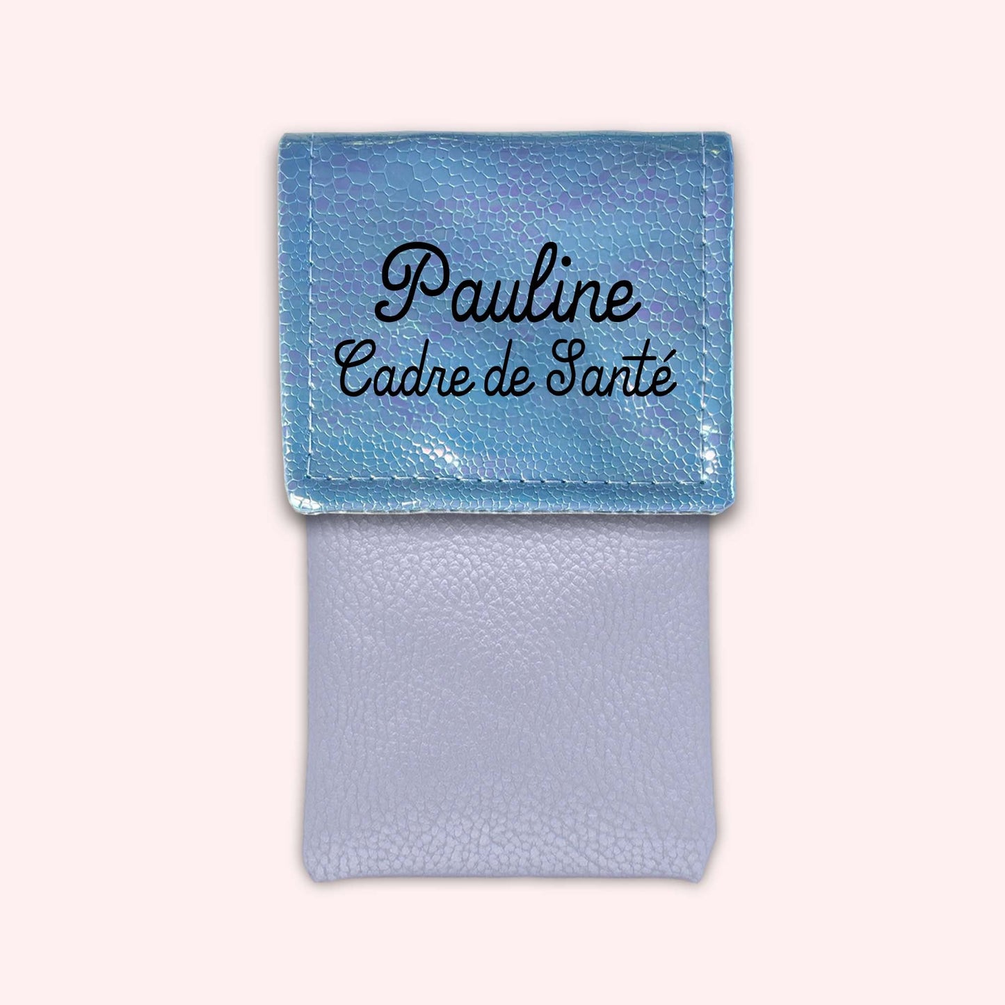 Pochette aimantée Holo Bleu