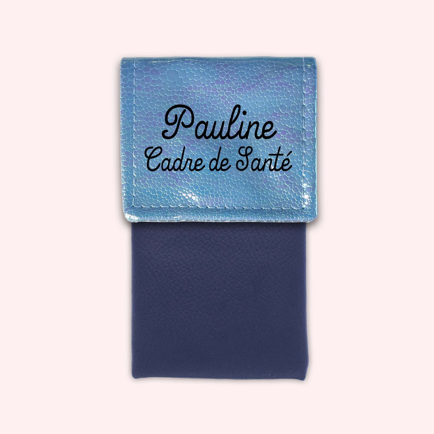 Pochette aimantée Holo Bleu