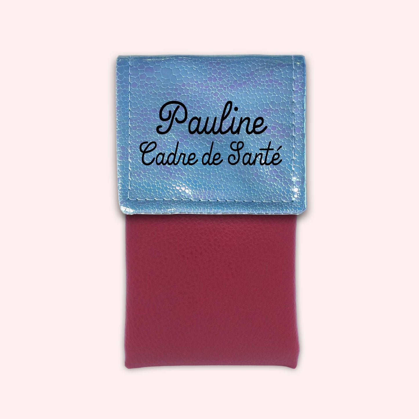 Pochette aimantée Holo Bleu