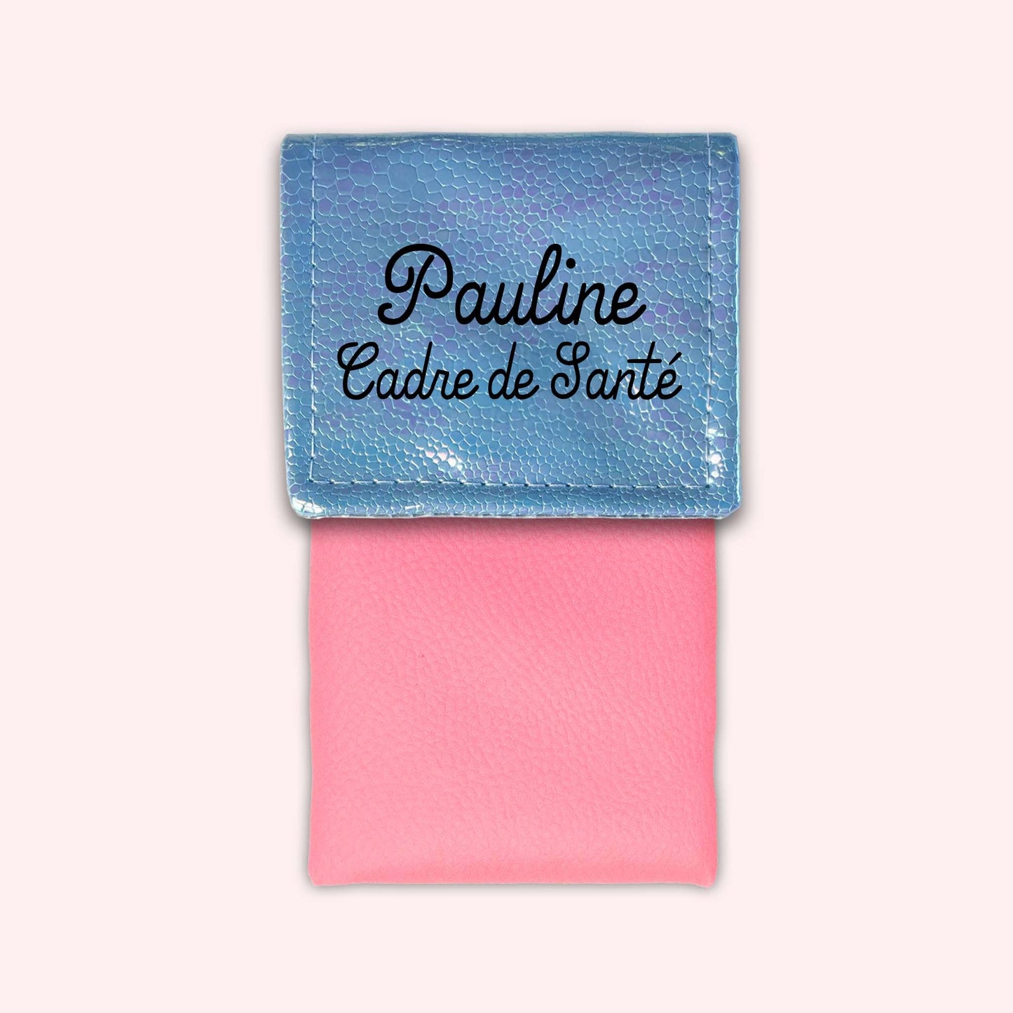 Pochette aimantée Holo Bleu