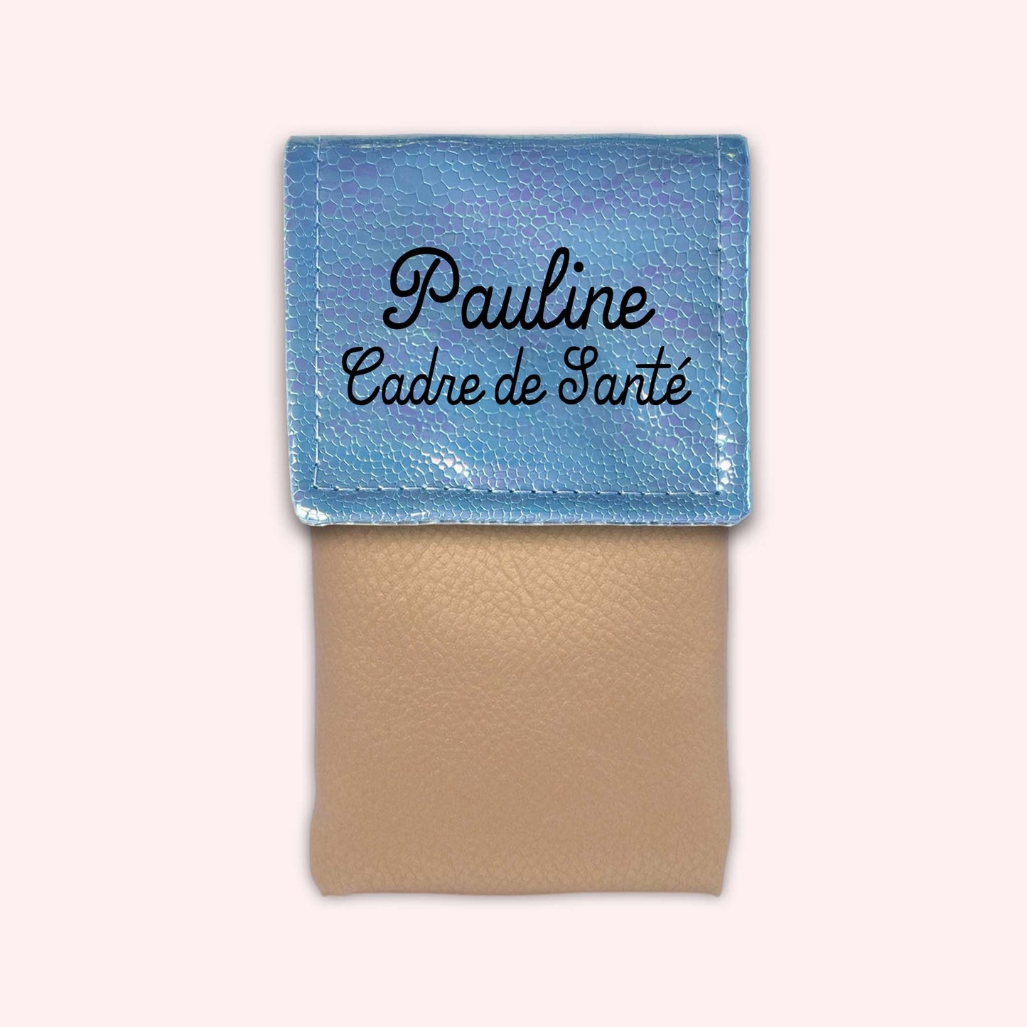 Pochette aimantée Holo Bleu