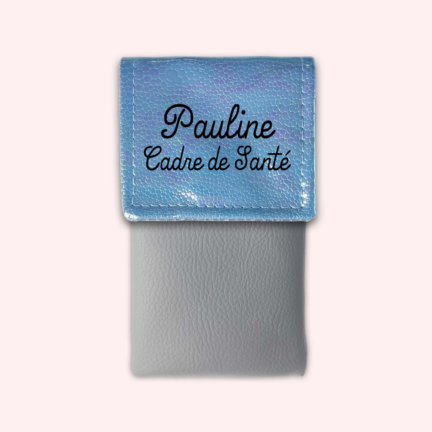 Pochette aimantée Holo Bleu