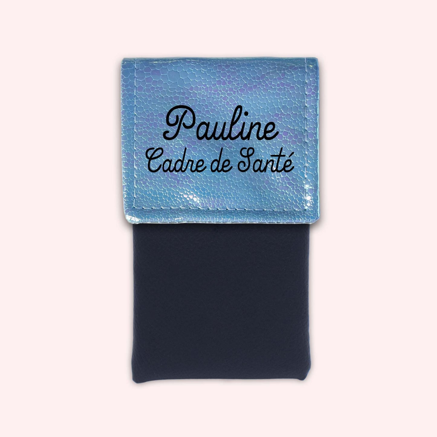 Pochette aimantée Holo Bleu