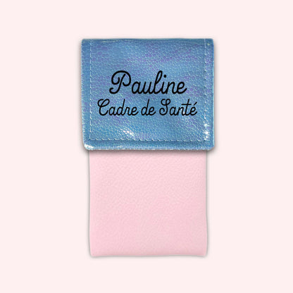 Pochette aimantée Holo Bleu